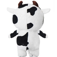 Mascotte de vache en peluche personnalisée OEM, matériau en peluche, vache à lait, jouets pour enfants