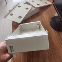 Aangepast export groot formaat NFT hydrocultuur kweekgootsysteem voedselveilige PVC voor eenvoudige bediening sla aardbei