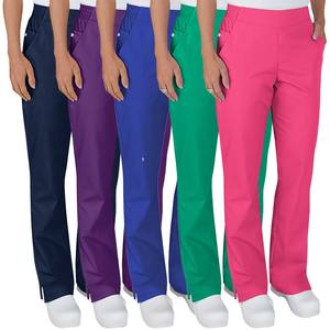 Высококачественная женская куртка для медсестер с логотипом на заказ, эластичная медицинская Униформа с длинным рукавом для больниц - Product Image 3