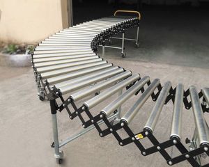 Elektrische uitklapbare automatische flexibele zwaartekracht-aangedreven telescopische rollenbaan - Product Image 5