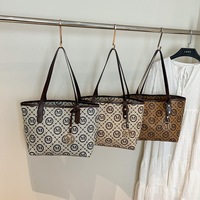 Sac fourre-tout de luxe pour femme, grande capacité, sac de shopping, grand sac à bandoulière pour femme