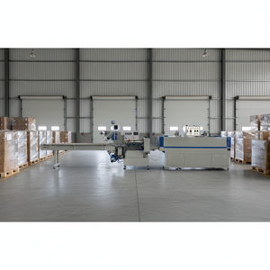 Machine d'emballage horizontale automatique haute performance multifonction pour oreillers, boîtes, canettes, sacs <span class=keywords><strong>et</strong></span> livres - Product Image 1