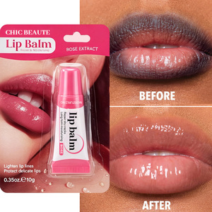 Masque de Soin des Lèvres au Goût Coréen, Marque Privée OEM, Hydratant Naturel à la Rose, Blanchissant, avec Acide Hyaluronique et Vitamine C pour les Lèvres - Product Image 1