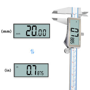 Calibrador Vernier Digital 0-300mm con Pantalla LCD Grande, MM/INCH, Acero Inoxidable, Herramienta de Medición +/-0.01mm - Product Image 3