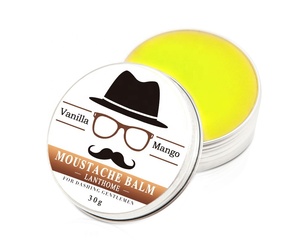 Precio de fábrica 100% bálsamo de barba orgánico natural acondicionador de barba sin enjuague set de barba de cera - Product Image 1