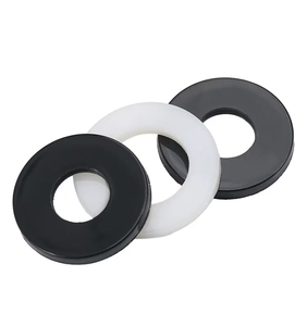 Arandelas Planas de Nylon Blanco al por Mayor de Fábrica, Tamaños M3/M4/M5/M6/M8 para Varios Tornillos - Product Image 1