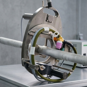 Equipo de Soldadura de Tubos Automático de Tipo Abierto, Nuevo, Máquina de Soldadura Orbital TIG, Soldadura Automática de Tuberías de Acero de Paredes Gruesas - Product Image 1