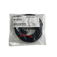 Câble Connecteur OP-87273 à Livraison Rapide, M12 en Forme de L, 5m, PVC, Marque Keyence, Neuf et Original
