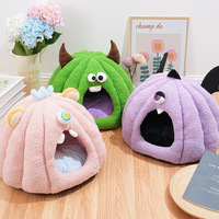 2026 Lit pour chat en peluche toutes saisons, respirant et chaud, pour le jeu et la sieste, pour chats et chiens