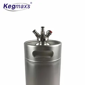 Kegmaxsミニビールケググローラー10Lボトルステンレススチールコーニーケグクリーニングケグドリップトレイモルトミルコーネリアスボールロック