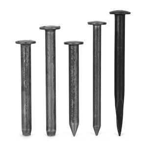 GELISEN Pointes de fixation routière en acier au carbone M8-M12 à pointe plate et à extrémité biseautée pour ralentisseurs de vitesse - Product Image 3