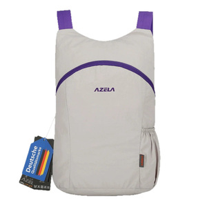 Azela Outdoor Folding <b>Backpack</b> <b>Waterproof</b> Ultralight Portable Travel Bag Hiking Unisex Solid Color Detachable Straps - Product Image 5