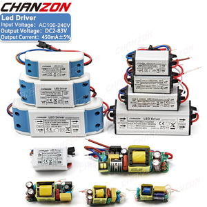 Conducteur <span class=keywords><strong>LED</strong></span> à courant constant 450 mA 6W 10W 20W 36W Alimentation haute puissance <span class=keywords><strong>Transformateur</strong></span> basse tension Adaptateur pour projecteur Lumière descendante Lampe - Product Image 1