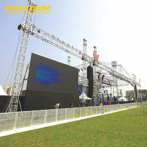 Truss <span class=keywords><strong>de</strong></span> scène en aluminium <span class=keywords><strong>de</strong></span> 500 mm pour DJ, structure circulaire droite robuste, système <span class=keywords><strong>de</strong></span> truss à raccords pour expositions - Product Image 2