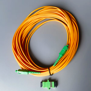 Câble de raccordement à <span class=keywords><strong>fibre</strong></span> <span class=keywords><strong>optique</strong></span> 10 pièces 1,5/2/3M/5M/10M/<span class=keywords><strong>15M</strong></span>/20M/30M/40M SC/APC-SC/APC Monomode Câble d'extension FTTH Adaptateur gratuit - Product Image 3