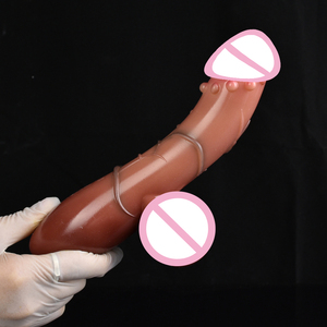 Énorme vibrateur doux chauffant gode réaliste pour femme hommes masturbateur sans fil pénis G Spot vagin puissant vibrateur de poussée - Product Image 6