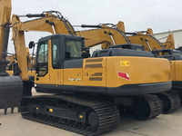 Excavadora de cadenas de alta eficiencia 24T XE245GH 150kW con cucharón de 1.4m³ para infraestructura