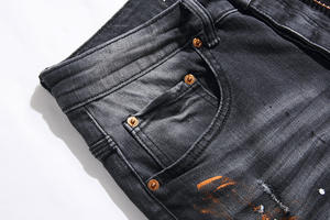 Jeans Anchos Ksuby para Hombre, Talla Grande, Color Morado Denim, Calidad Superior, Nueva Colección 2026, con Etiqueta 1.1 - Product Image 6