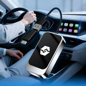 Adaptador Carplay 2 en 1 Negro, Plug and Play, con Cable USB, Adaptador Carplay Portátil, de Cableado a Inalámbrico - Product Image 1