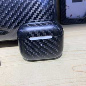 Étui de protection pour casque en Fiber de <span class=keywords><strong>carbone</strong></span> forgé de haute qualité au design unique pour <span class=keywords><strong>airpods</strong></span> série 2 étui pour écouteurs - Product Image 5