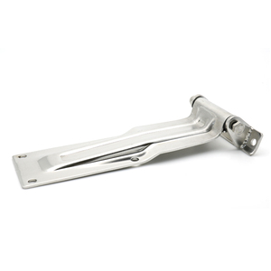 Zinc-Plated Steel Truck Door Hinge Container Rear Door Strap Hinge with U <b>Bracket</b> - Product Image 2