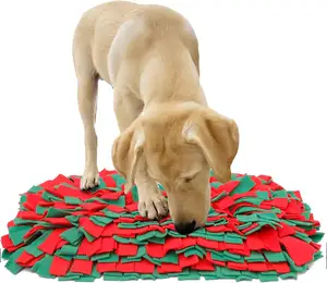 宠物垫耐用可洗狗猫慢喂食垫防滑拼图毯分散气味训练觅食