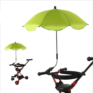 Parasol pour bébé, pare-soleil pour poussette, protection solaire pour poussettes, parasol pour vélo <span class=keywords><strong>avec</strong></span> clip de fixation - Product Image 2