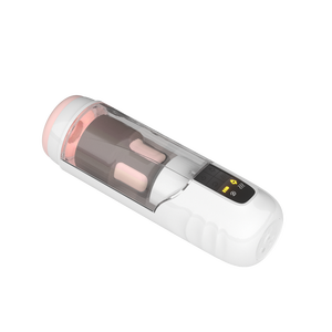 เครื่องช่วยสำเร็จความใคร่ชาย PM069 แบบพกพา <span class=keywords><strong>Fleshlight</strong></span> ของเล่นทางเพศพร้อมช่องคลอดจำลอง ฟังก์ชั่นการดูดแบบออรัลเซ็กซ์ - Product Image 1