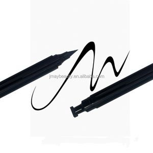 Tampons à double tête colorés 2 en 1 pour le maquillage des yeux, logo personnalisé biologique, taille S M L, stylo eyeliner liquide végétalien - Product Image 5