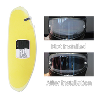 Visière de casque DSK304 Z8 avec film anti-buée et imperméable pour casques intégraux de moto Z8/X15 X X-SPR PRO