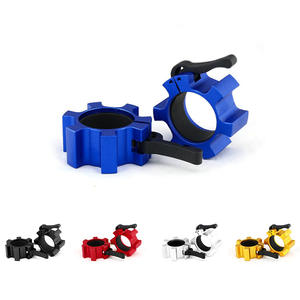 Venta caliente suministros de fitness Placa de barra hebilla de aluminio <span class=keywords><strong>Snap</strong></span> Spring Card Set 50MM varilla austriaca Clip cabeza hebilla - Product Image 4