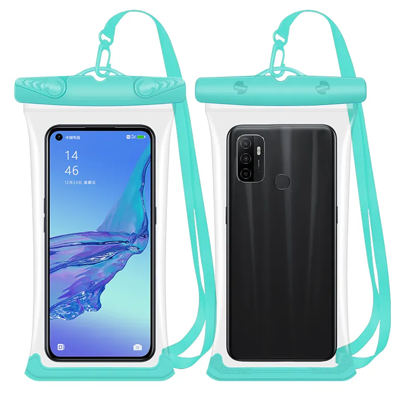 ZONYSUN Factory Wholesale Mobile Phone Pouch Universal Transparent IPX8 Waterproof Mobile Phone Bag