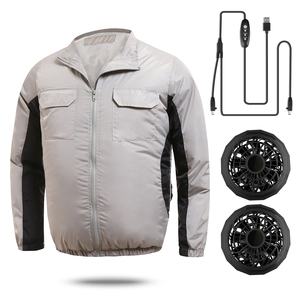 Sun protection <strong>Work</strong> Jacket Fan air Conditioned Clothes With Cooling Fan Summer Fan Cloth - Product Image 2