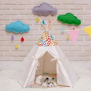 <span class=keywords><strong>Vente</strong></span> directe d'usine Camping en plein air <span class=keywords><strong>Perros</strong></span> tente pour chien lit pour animaux de compagnie Portable pliable chat tipi <span class=keywords><strong>maison</strong></span> - Product Image 6