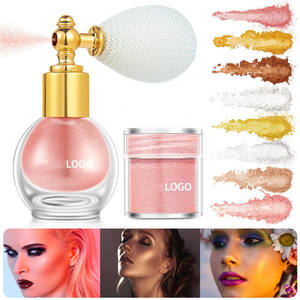 Poudre de perle scintillante imperméable en gros pour MLM, spray illuminateur pour le visage, éclaircissant pour le corps, fard à paupières de mariée - Product Image 6
