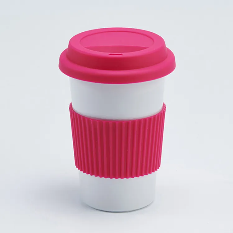 400ml degradable material corn fiber cup recyclable material bamboo fiber coffee cup