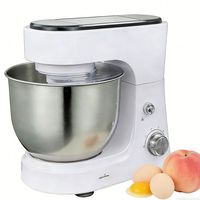 Nouveaux modèles de robot pâtissier électrique avec moteur AC 600W, 6 vitesses, bol de 6,5L pour la cuisine domestique et la boulangerie