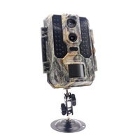 Caméra de chasse HD 48MP avec vision nocturne sans éclairs, étanche IP66, déclencheur rapide, pour la surveillance de la faune