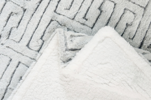 Jacquard promozione design coperta in pile di flanella molto morbida e confortevole due <span class=keywords><strong>laywers</strong></span> per tutte le stagioni - Product Image 3