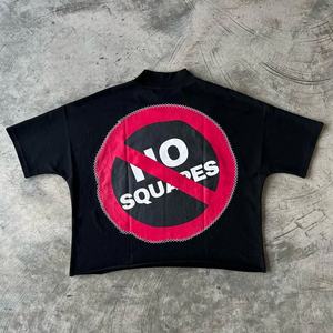 T-shirt surdimensionné à col épais de haute qualité, 100% coton, 300 g/m², lourd, personnalisé, T-shirt ample pour homme - Product Image 6