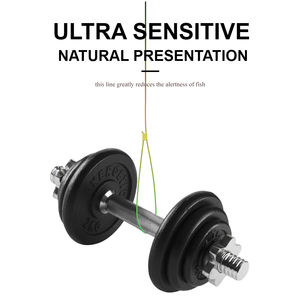 FTK-Ligne de Pêche en Fluorocarbone, Revêtement Fluorocarbone, 300mm-0.2mm, Surface de Carbone, Nylon Flottant pour la Pêche en Rivière et Lac, 0.5m - Product Image 4