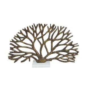 Ensemble de 2 arbres de fer plaqués cuivre pour restaurants et hôtels Décoration moderne pour la maison et la table - Product Image 3