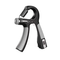 CW HGP002 Renforceur de poignet mécanique réglable en acier inoxydable avec fonction de comptage et résistance de 5 à 60 kg pour la relaxation musculaire