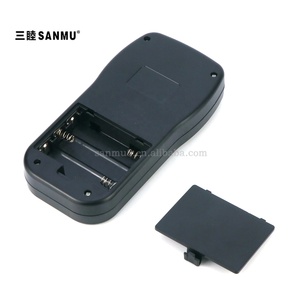 SM4-11:148*74*26mm cửa sổ hộp cầm tay màu đen với 3 ngăn pin số 5 - Product Image 4