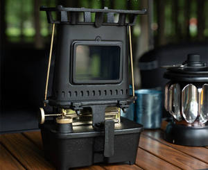 Pieghevole riscaldamento del fuoco lanterna di vetro finestra <span class=keywords><strong>cherosene</strong></span> lampada da campeggio esterno lampada <span class=keywords><strong>a</strong></span> <span class=keywords><strong>cherosene</strong></span> stufa - Product Image 2