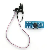 Programmeur de puces ECU USB UPA avec adaptateur de carte EEPROM et pince SOP8 SOIC8 pour 24CXX et 25