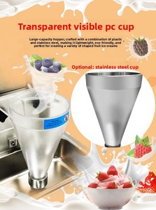 Nuovo Mixer Professionale in Acciaio Inox per Caffè, Zucchero, Crema, Latte in Polvere, Frutta Secca, Miscelatore per Gelato e Pre-Mix - Product Image 6