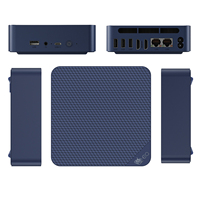 Beelink EQ14 N150 Procesador 16G DDR4 500G SSD Mini PC de escritorio 2,4G/5G WiFi BT4.0 Puerto HD dual LAN Mini Ordenador de negocios