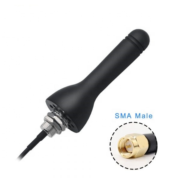 Outdoor 433Mhz/WIFI 2G/3G/GSM 4G LTE Panel Mount Antenna with Cable and Bracket