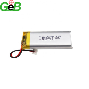 Плоский литий-полимерный аккумулятор GEB 112560, 11 мм, 1800 мАч, 3,7 в, 4,2 в - Product Image 1